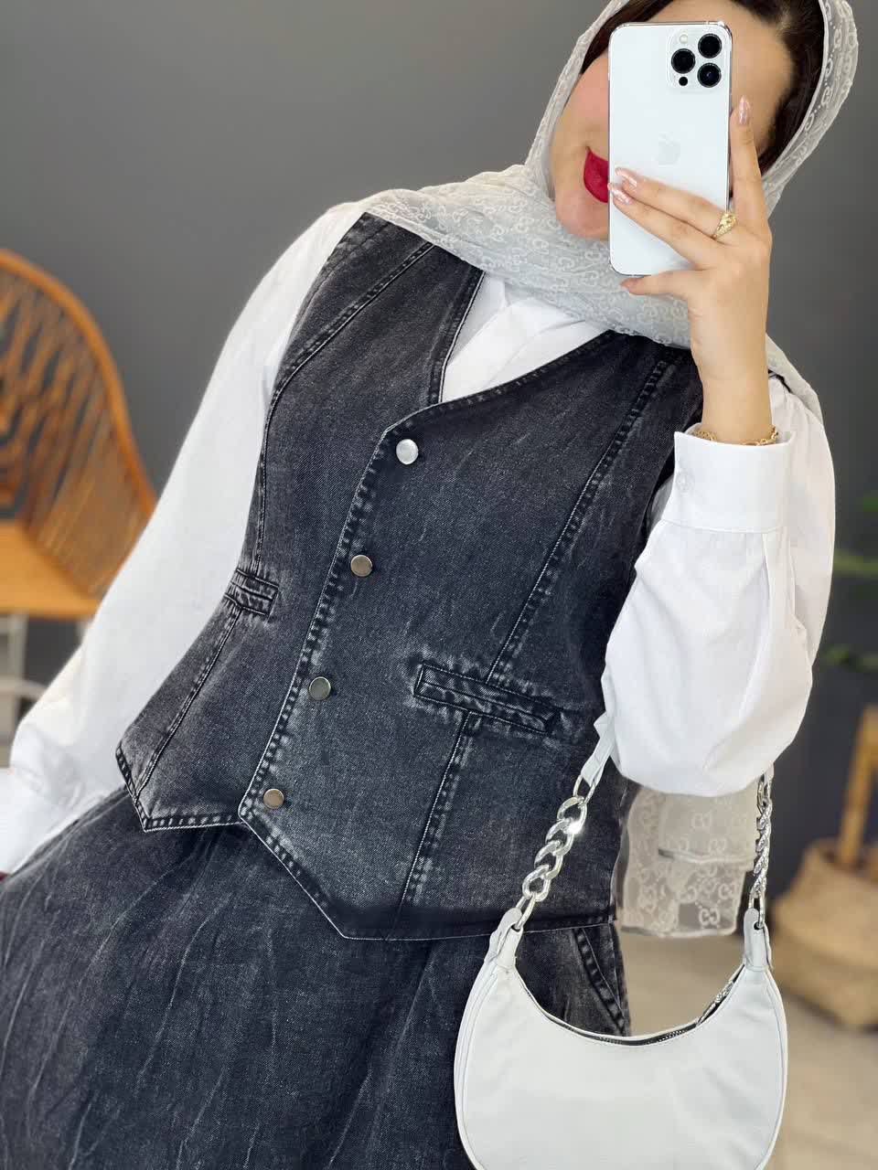 1188- ست سه تیکه جین