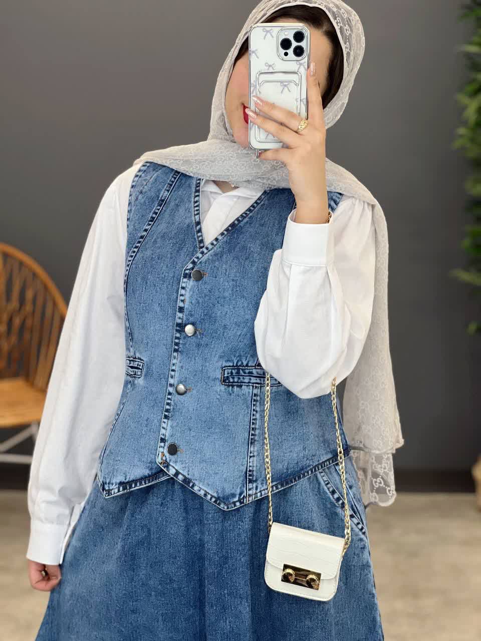 1188- ست سه تیکه جین