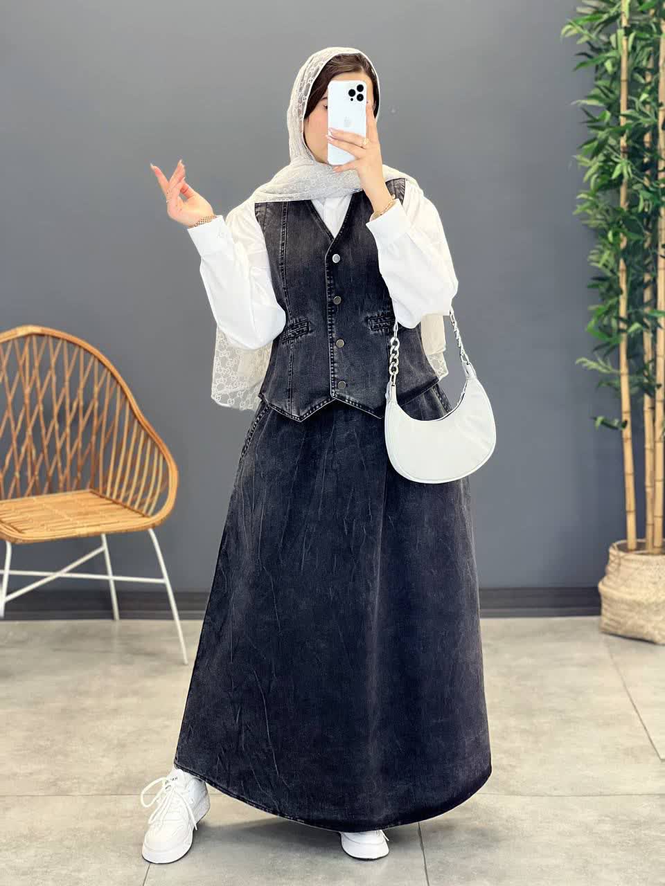 1188- ست سه تیکه جین