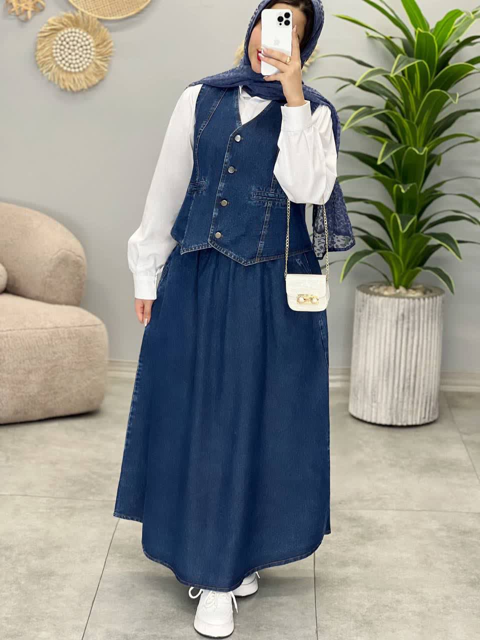 1188- ست سه تیکه جین