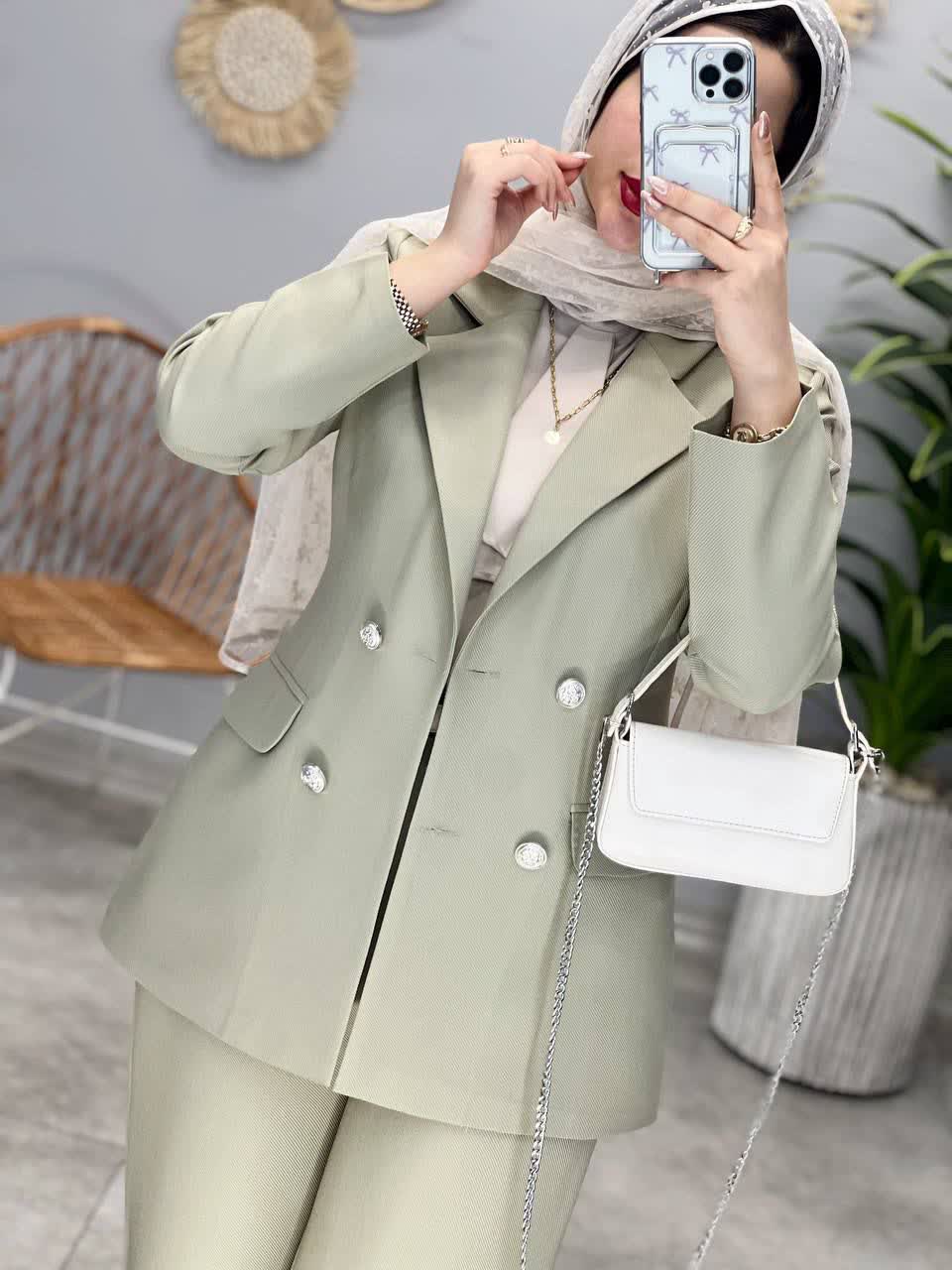 1185- کت و شلوار پینار