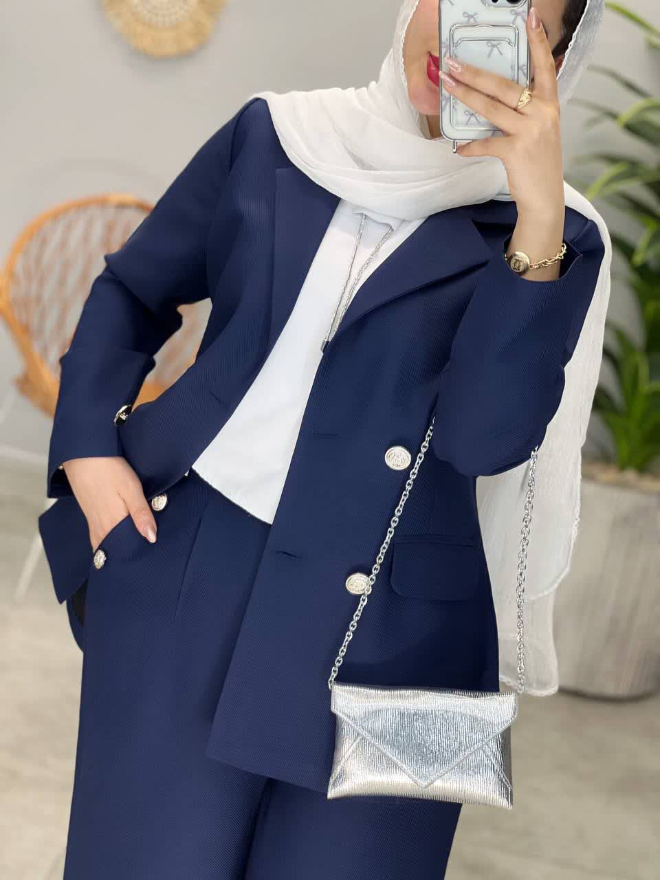 1185- کت و شلوار پینار