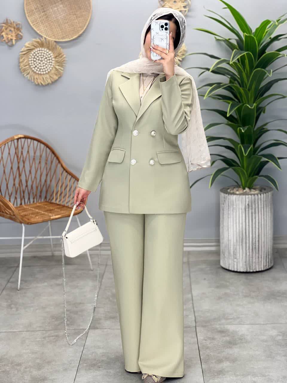 1185- کت و شلوار پینار