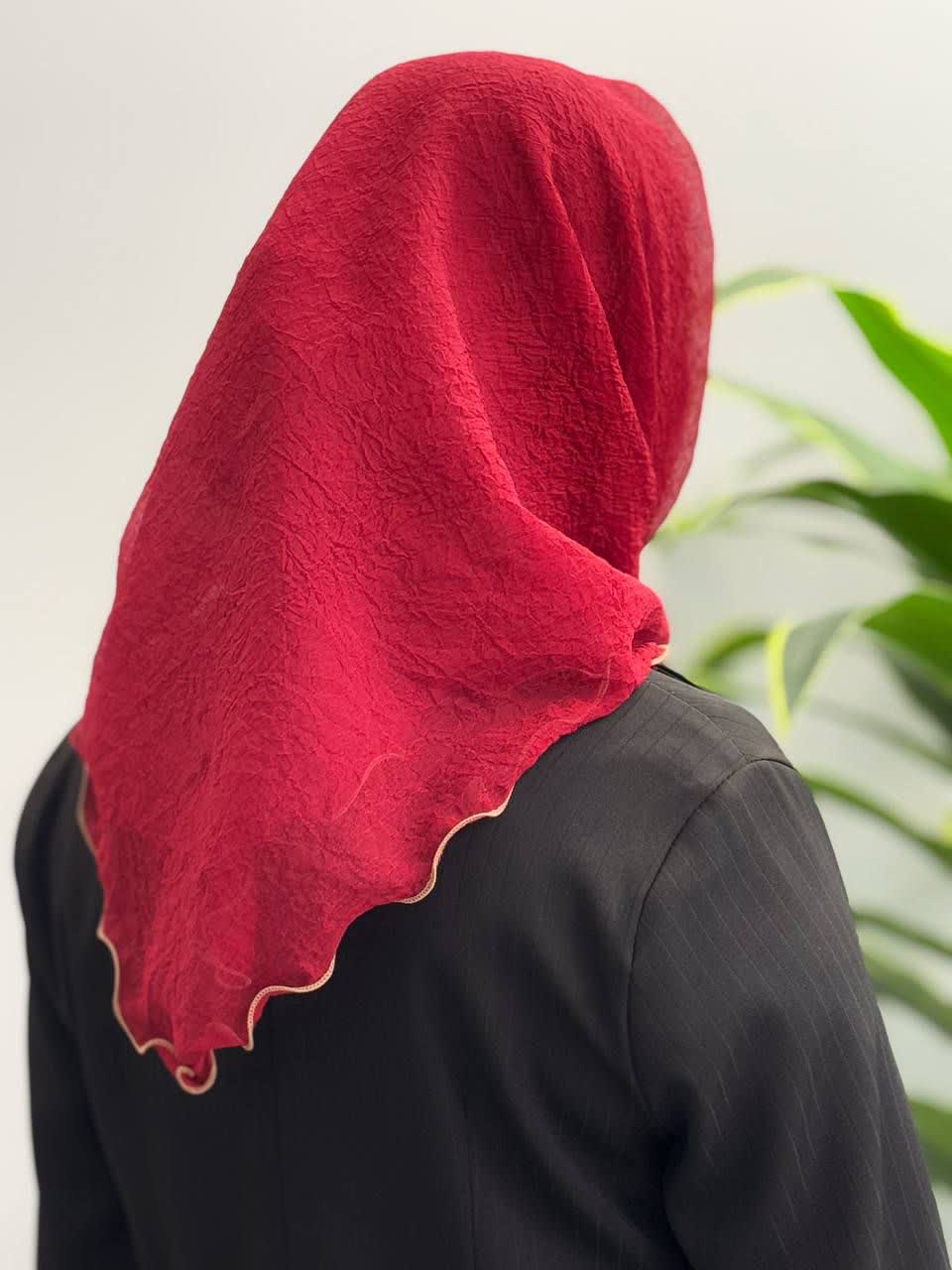 1191- روسری حریر گاندار