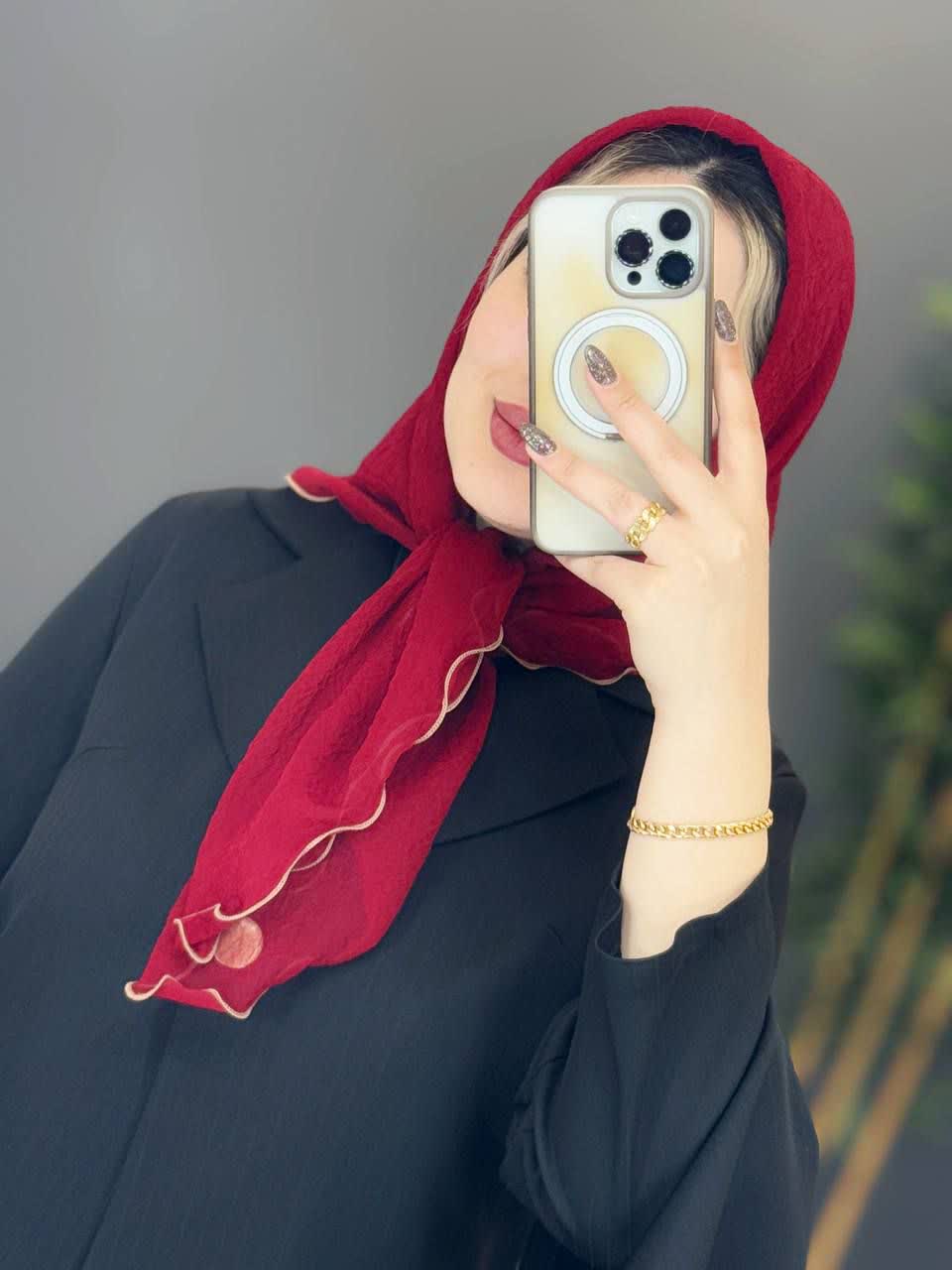 1191- روسری حریر گاندار