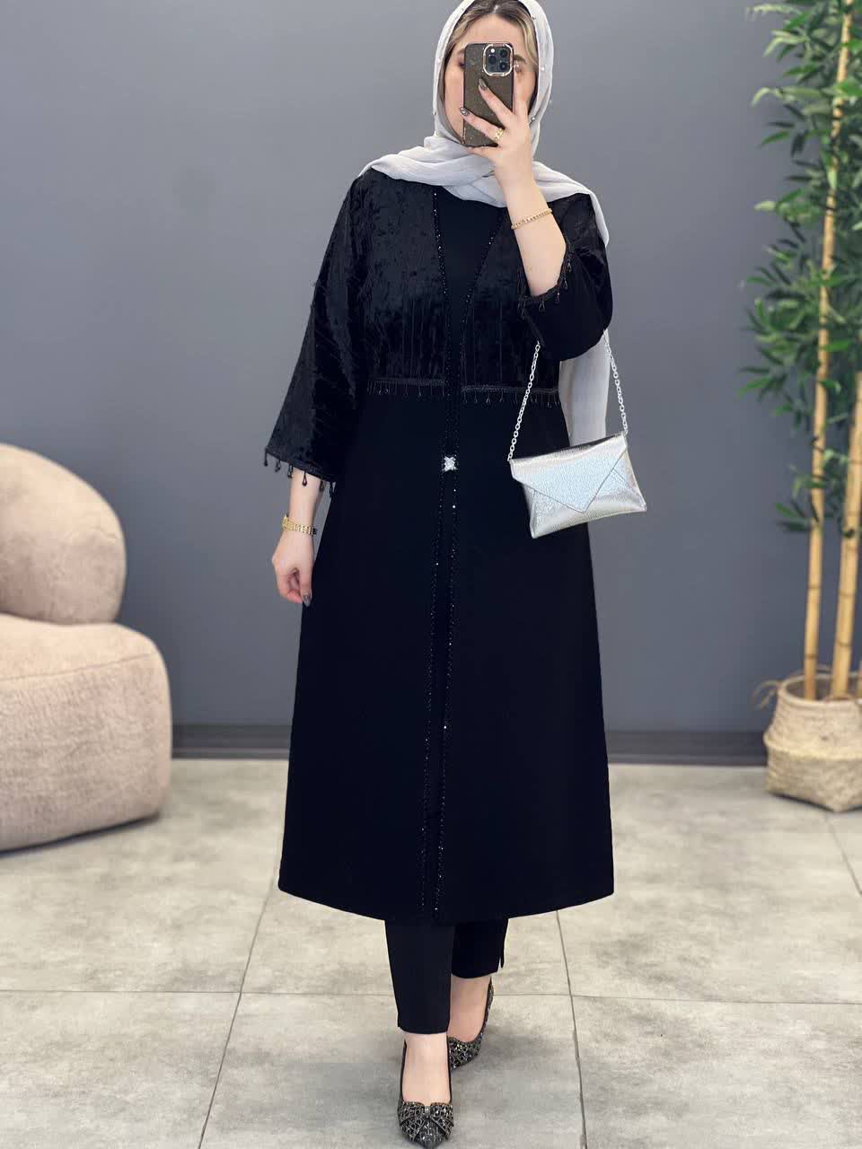 1196- مانتو مزونی سروین