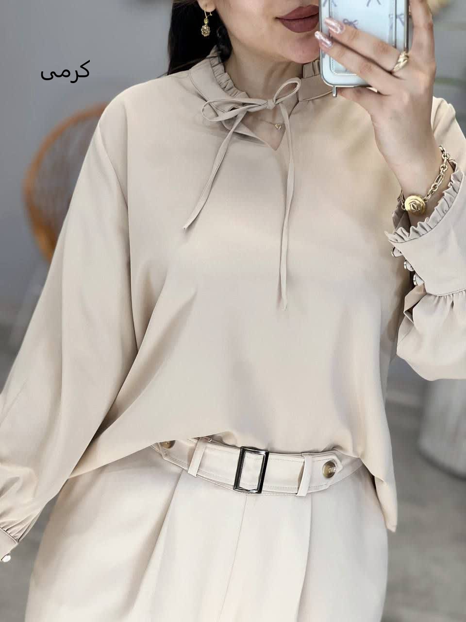 1198- شومیز کاترین