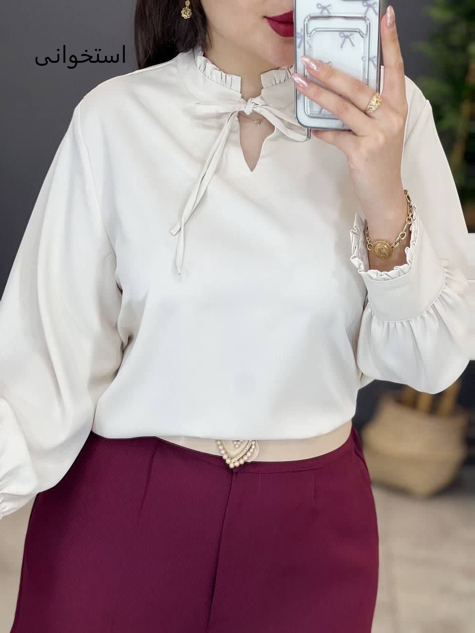 1198- شومیز کاترین