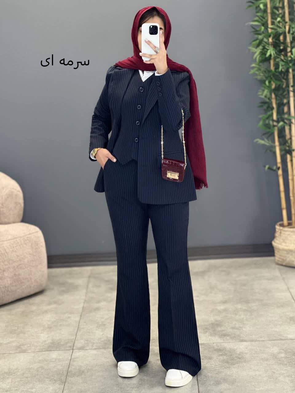 1195- ست سه تیکه دیپلمات آنجلا