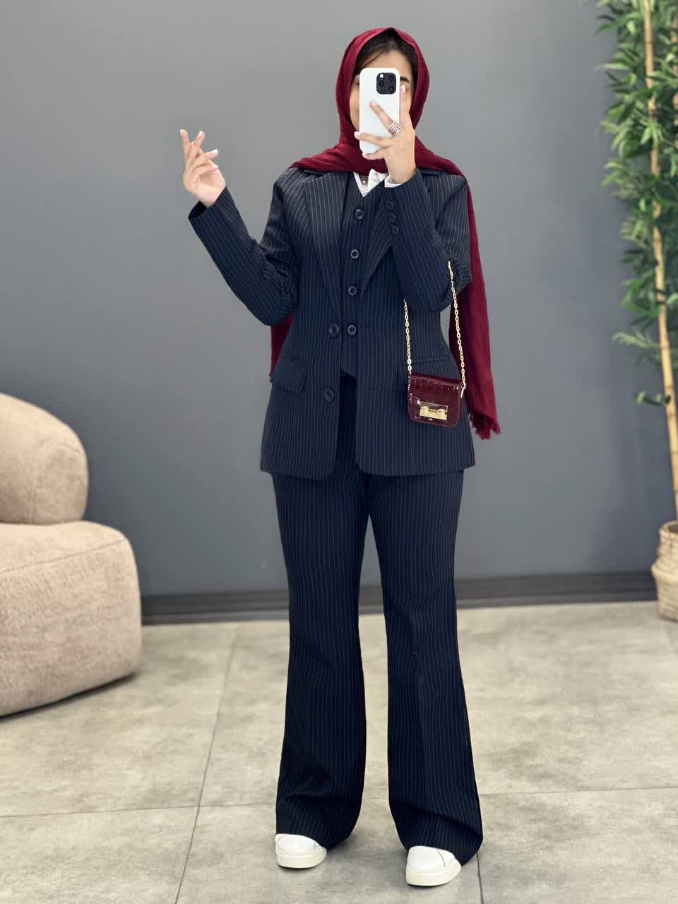 1195- ست سه تیکه دیپلمات آنجلا