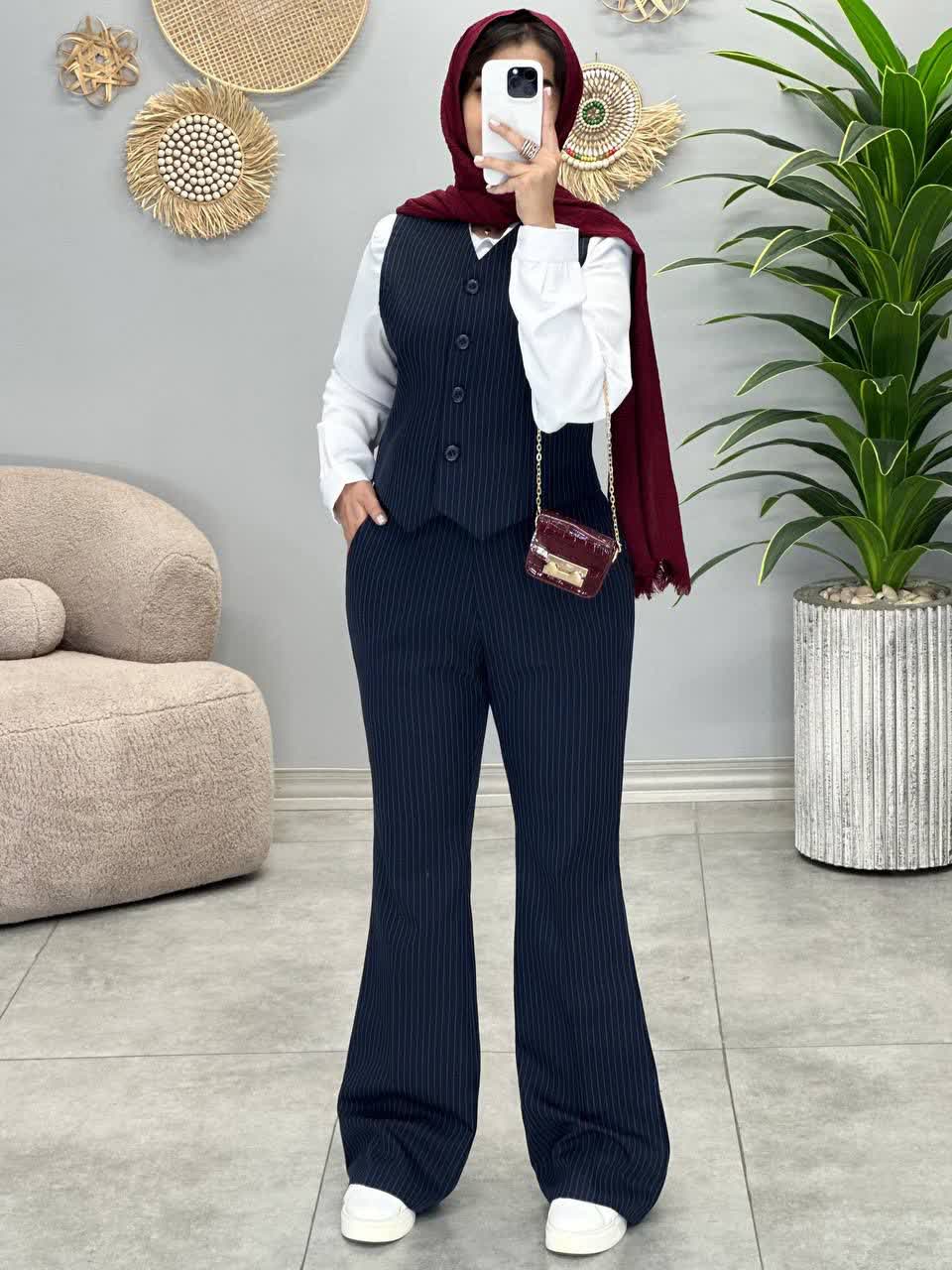 1195- ست سه تیکه دیپلمات آنجلا