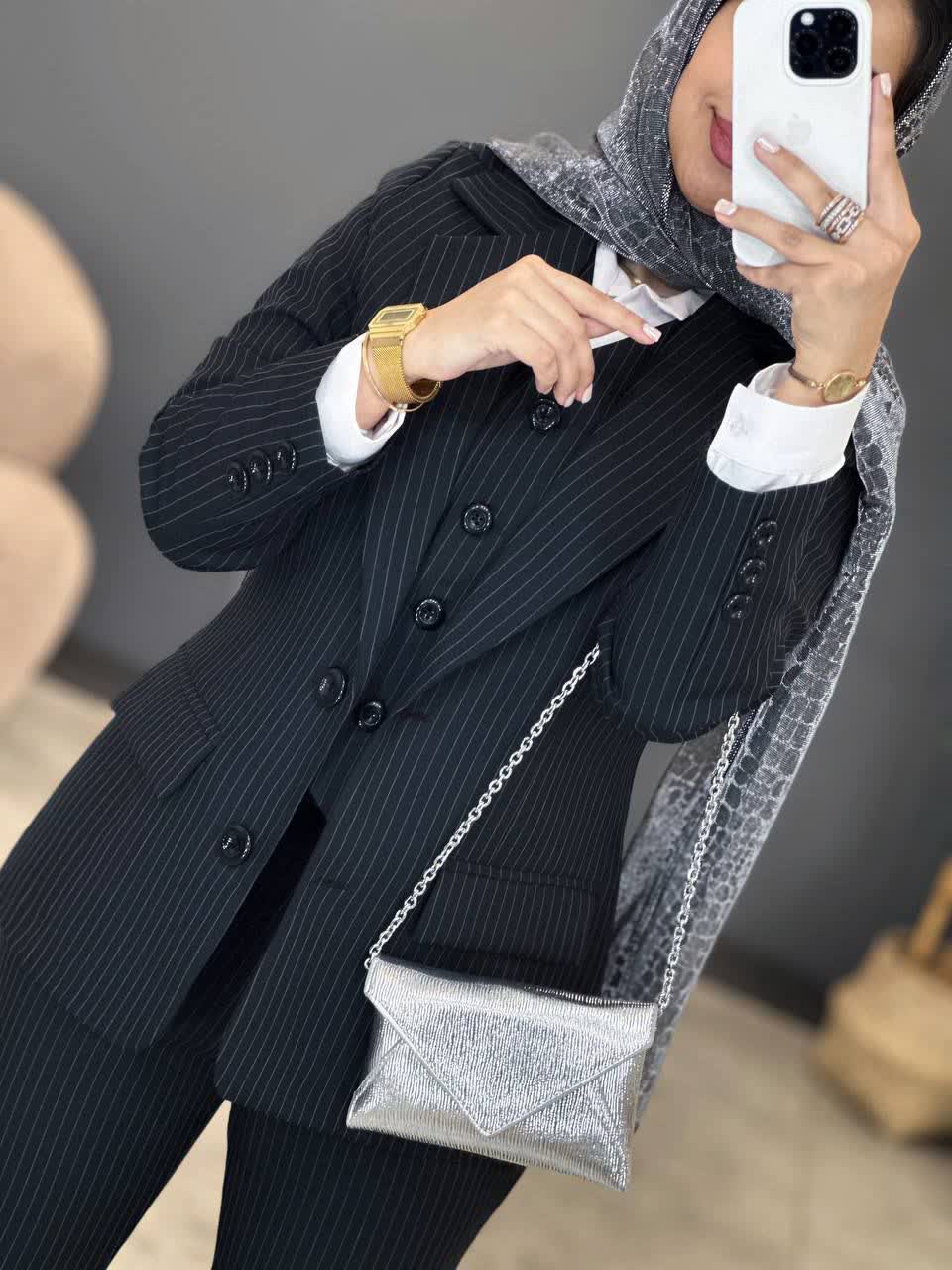 1195- ست سه تیکه دیپلمات آنجلا