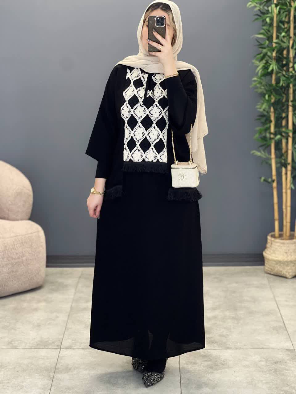 1207-کت و دامن چکامه (ویژه محرم)