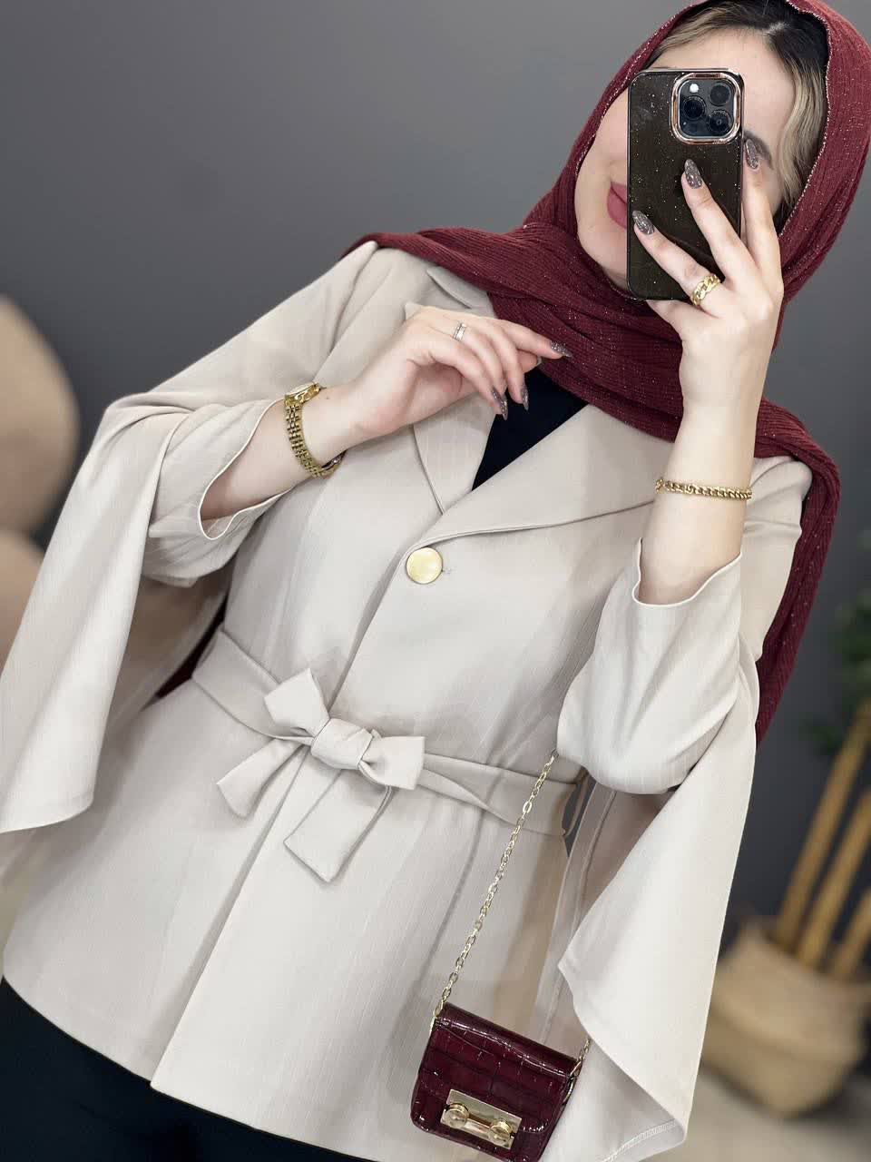 1208- کت مزونی هلن