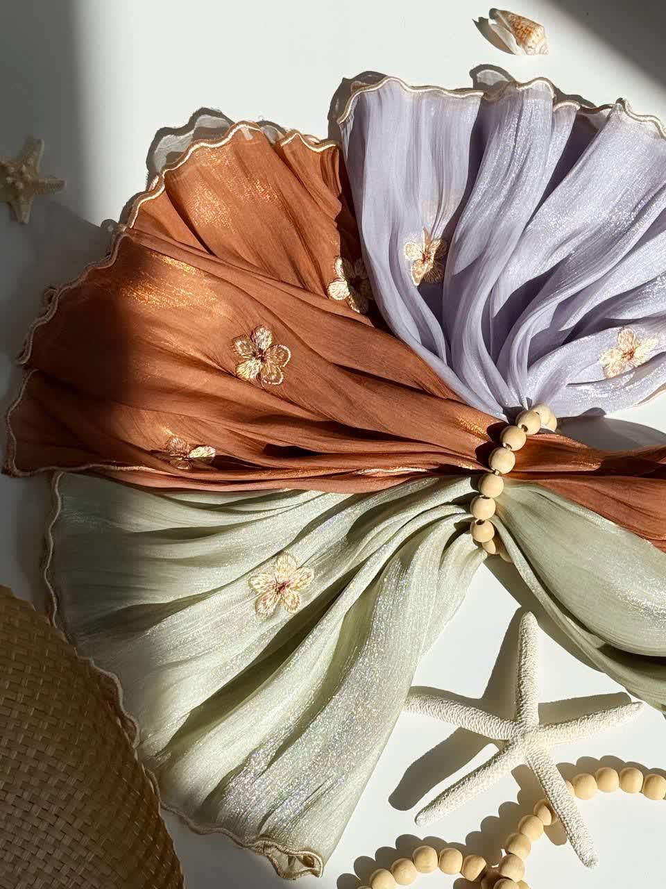 1210- شال پرنس خامه دوزی