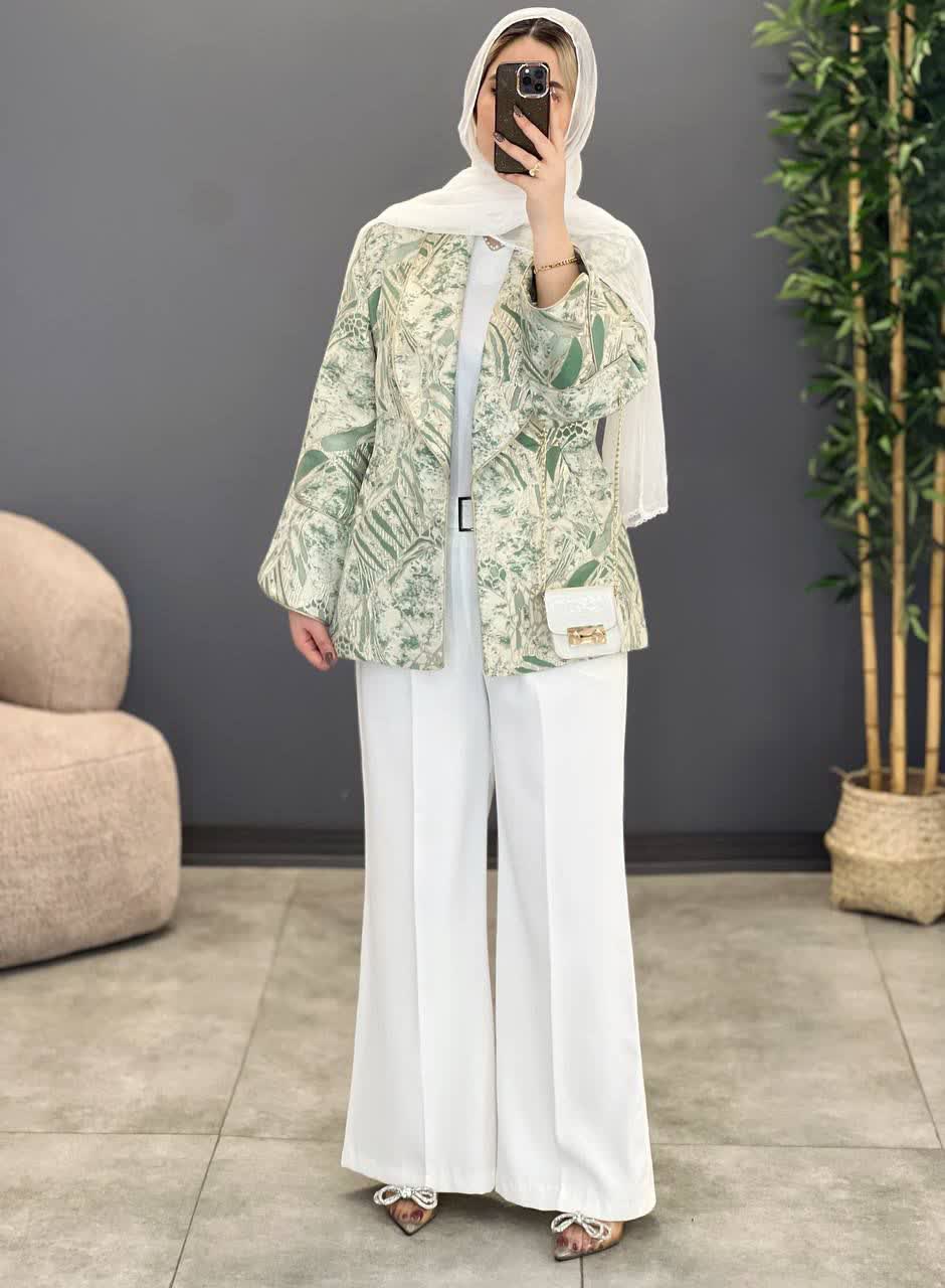 1215- کت ژاکارد ارمغان