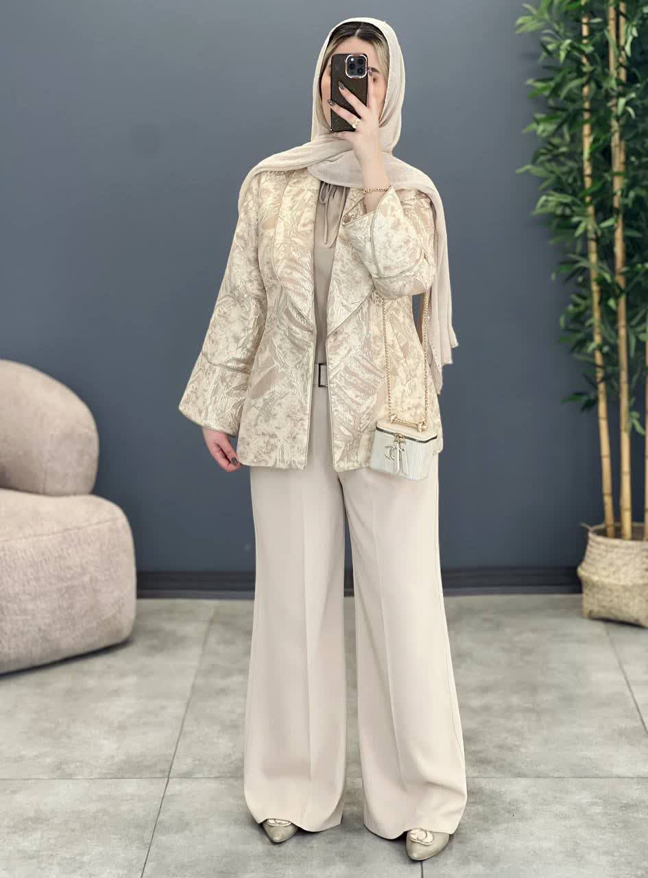 1215- کت ژاکارد ارمغان