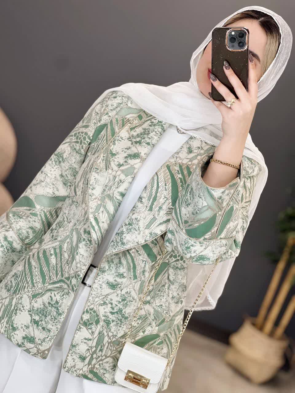 1215- کت ژاکارد ارمغان