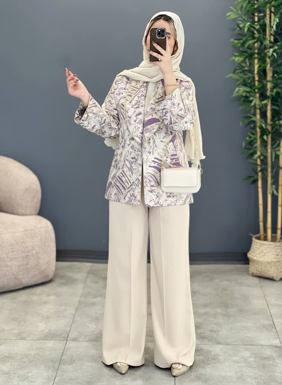 1215- کت ژاکارد ارمغان