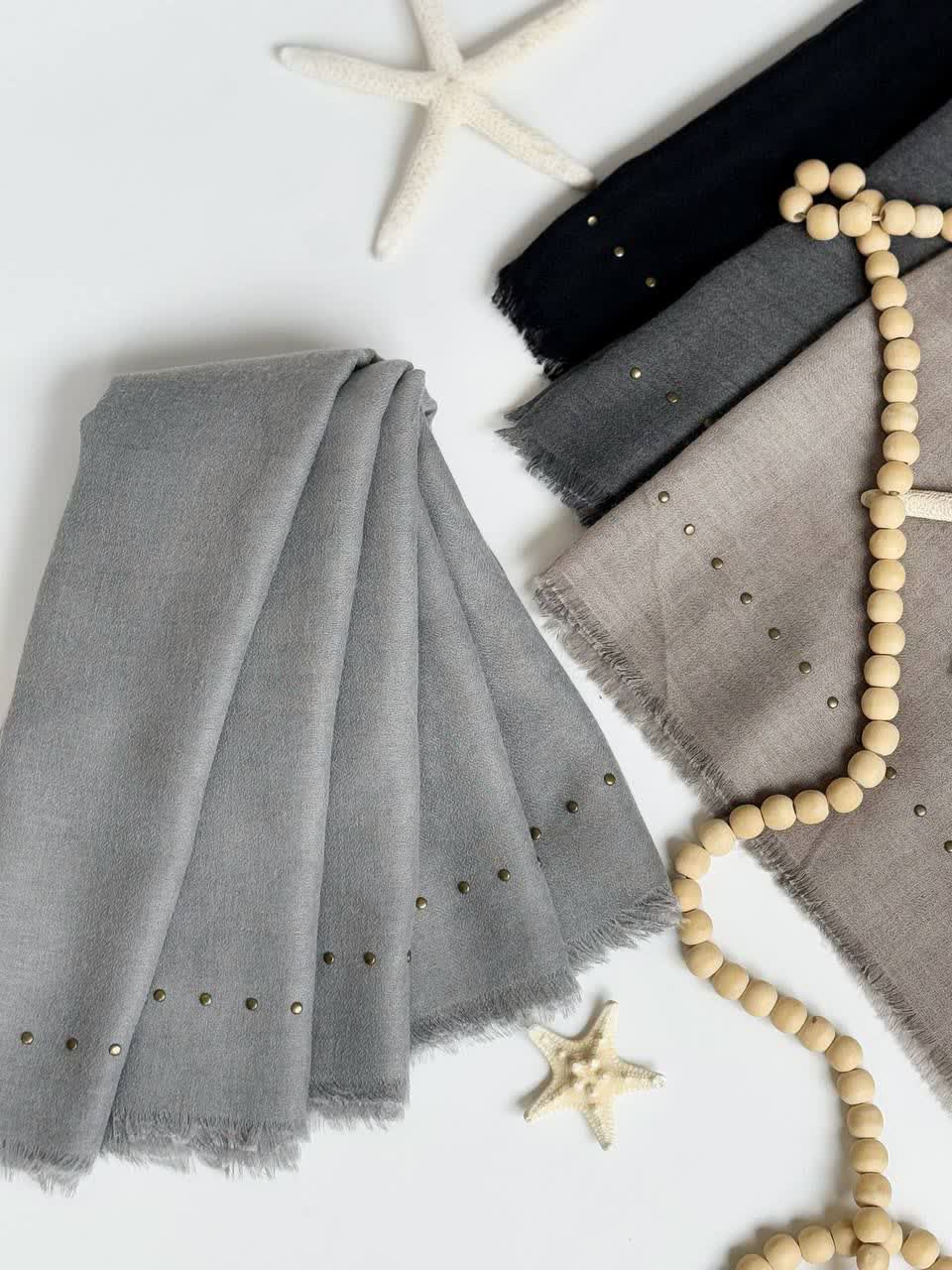 1217- شال نخی دور پرچی