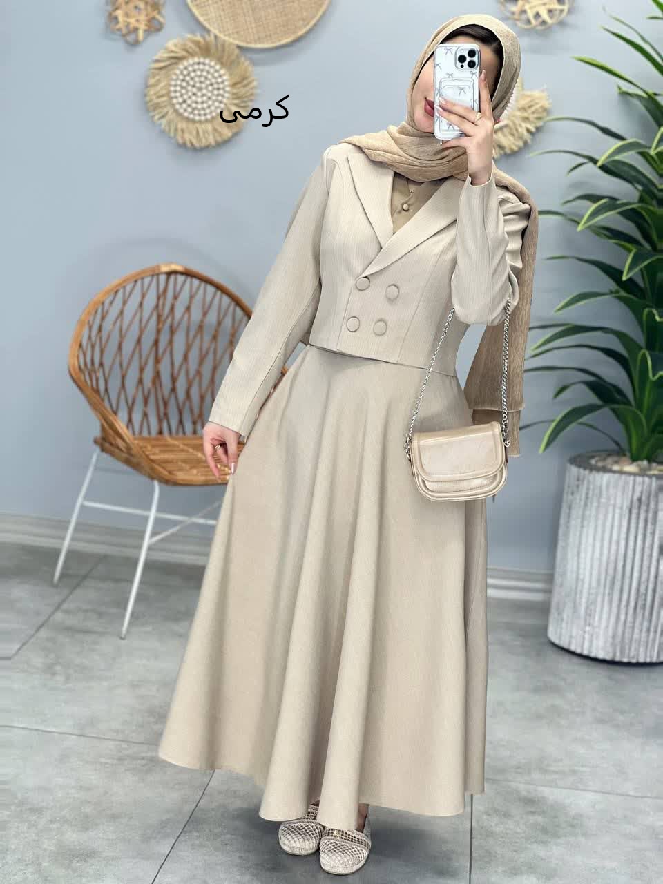 1216- کت و دامن پالیز