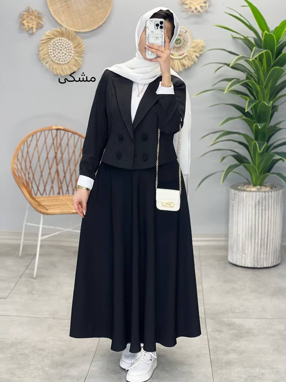 1216- کت و دامن پالیز