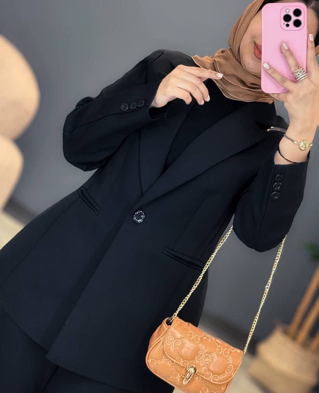 1220- کت و شلوار سه جیب