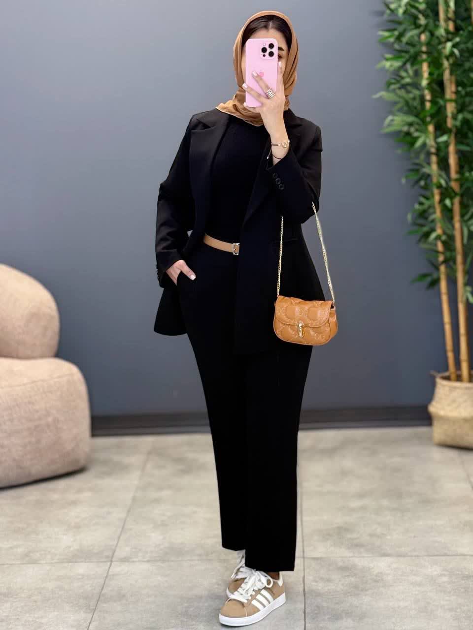 1220- کت و شلوار سه جیب