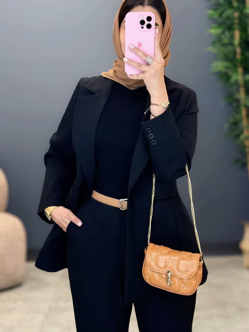 1220- کت و شلوار سه جیب