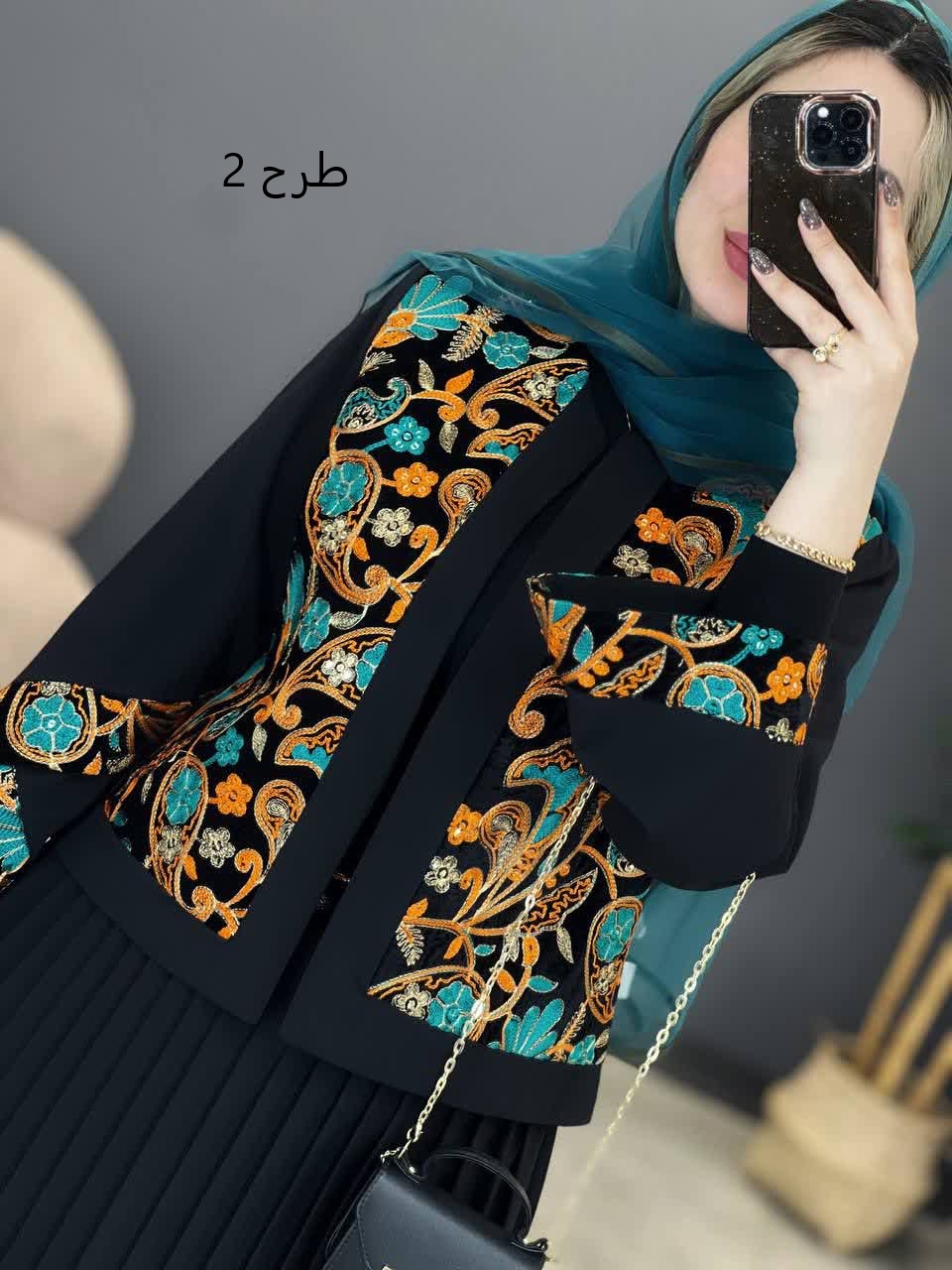 1224- کت و دامن پلیسه مهدخت