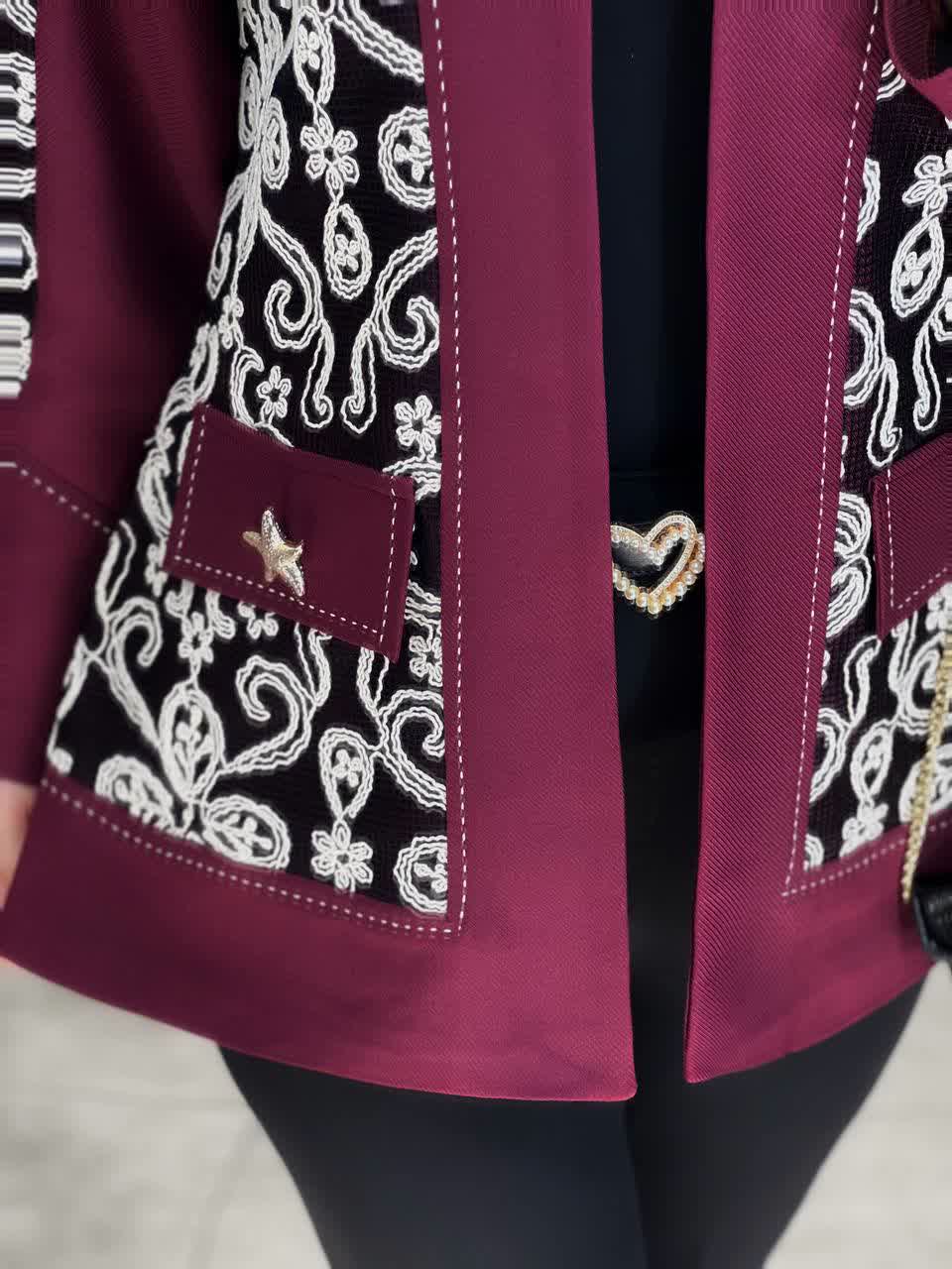 1223- کت دانتل ستاره