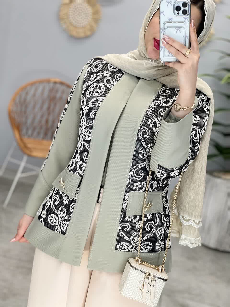 1223- کت دانتل ستاره