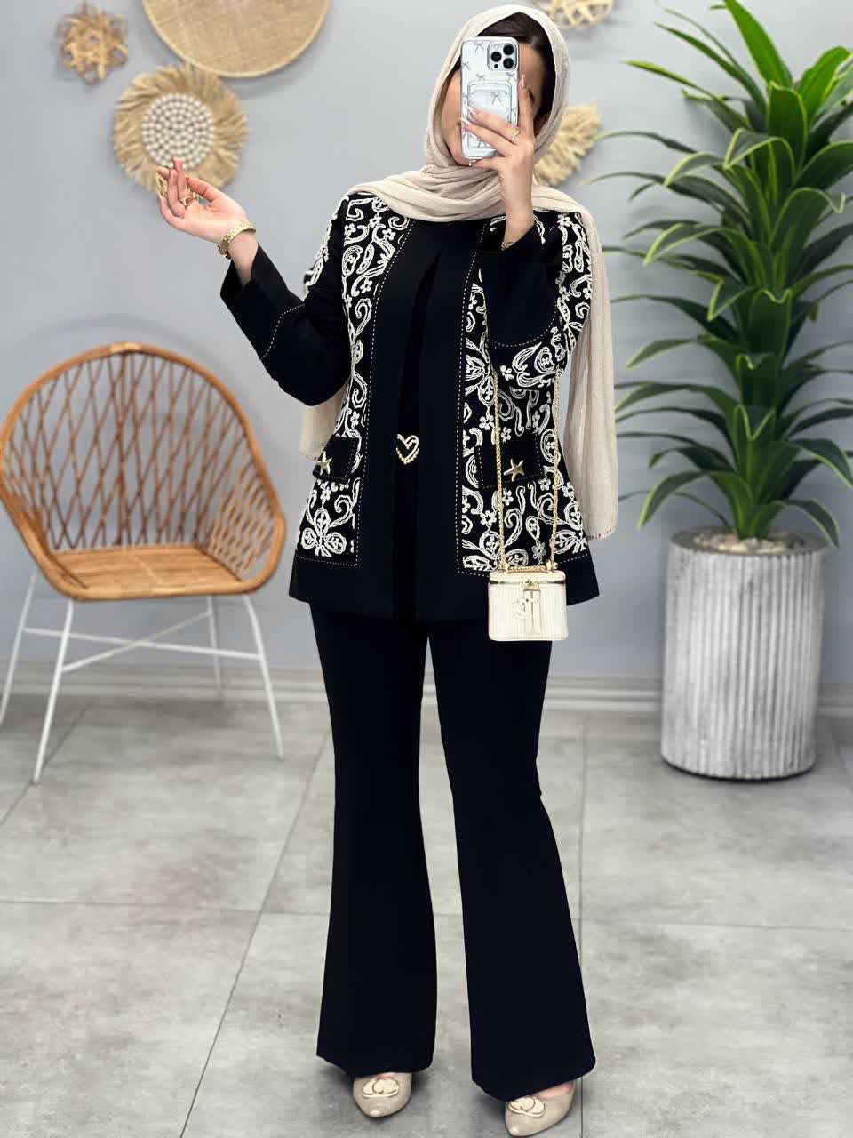 1223- کت دانتل ستاره