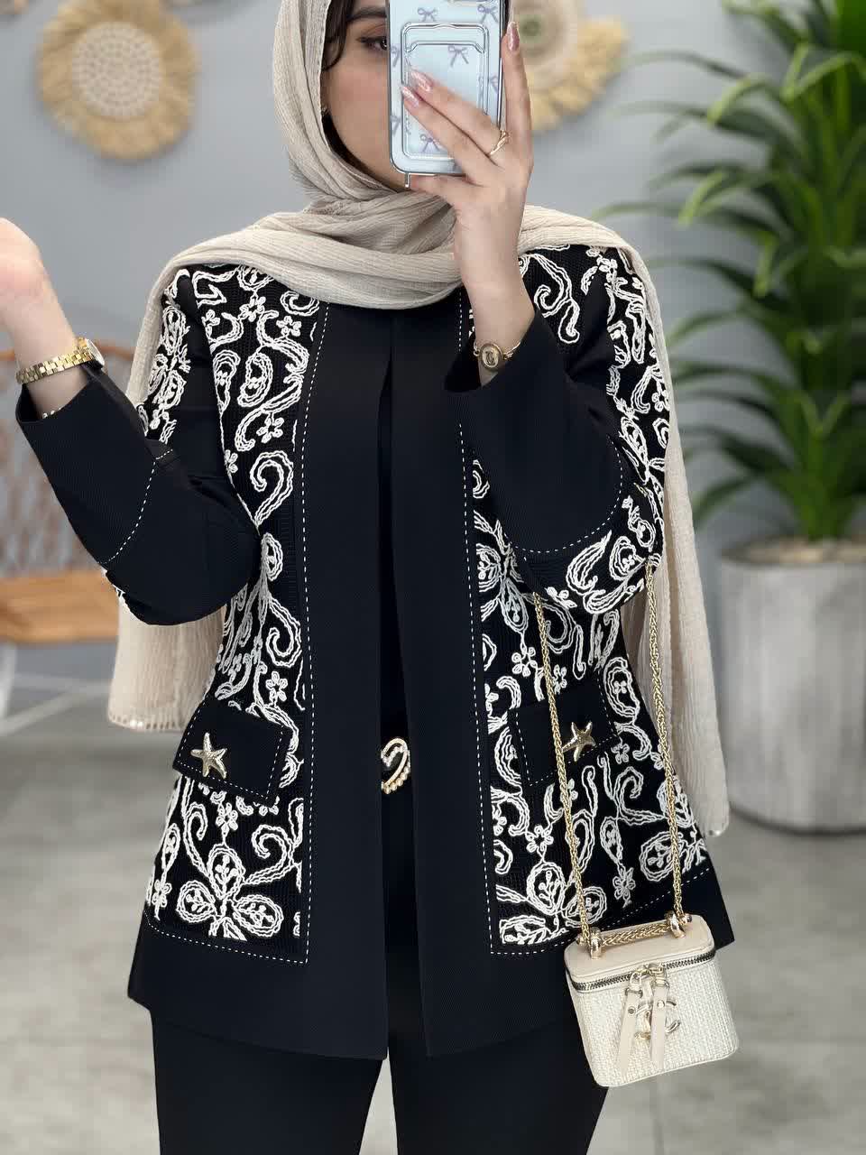 1223- کت دانتل ستاره