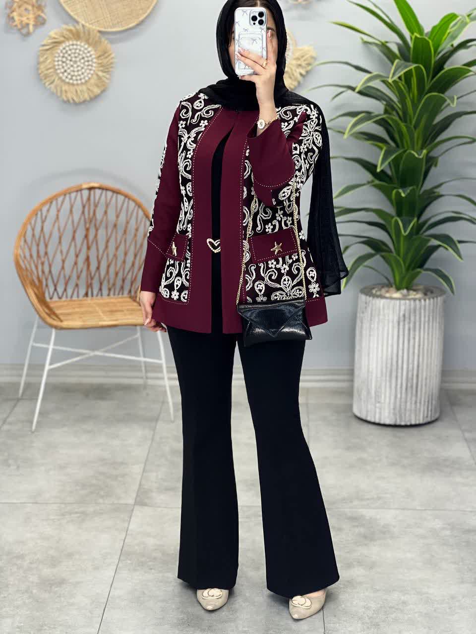 1223- کت دانتل ستاره