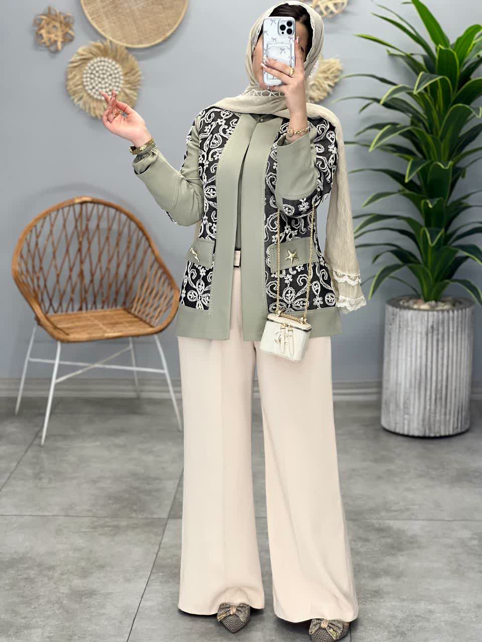 1223- کت دانتل ستاره