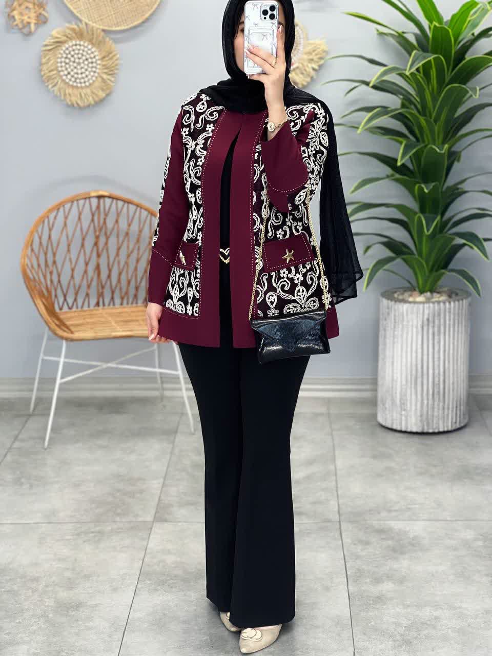 1223- کت دانتل ستاره