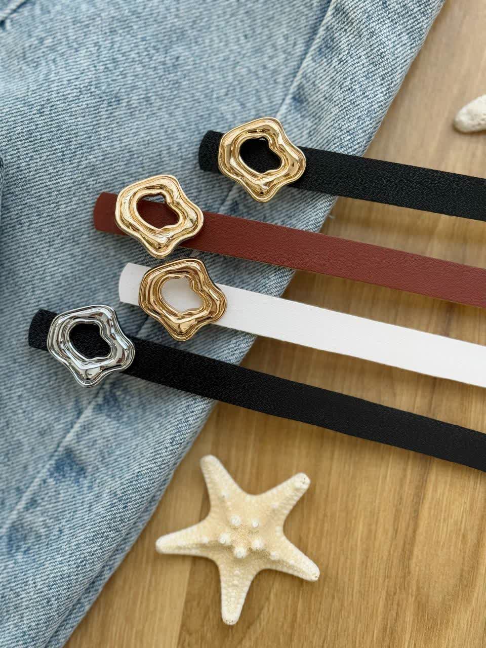 1227-کمربند چرم 1/5 سانت