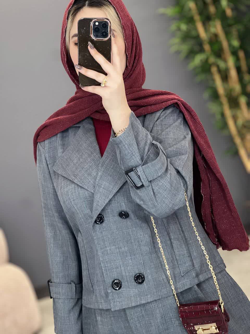 1230- کت و دامن گلسا