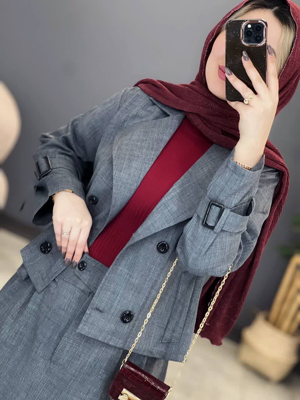 1230- کت و دامن گلسا