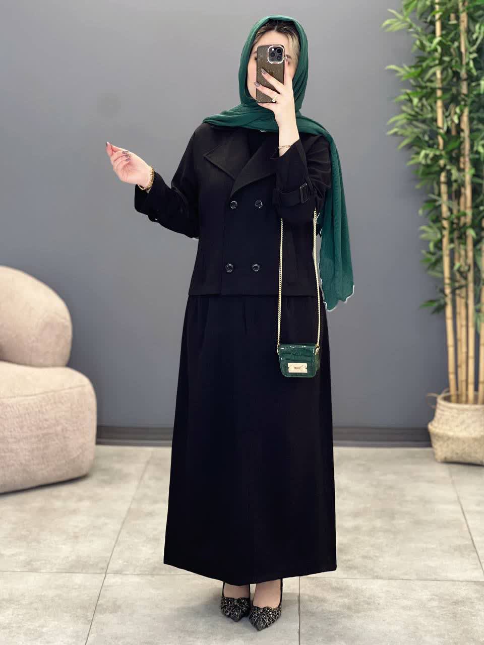 1230- کت و دامن گلسا