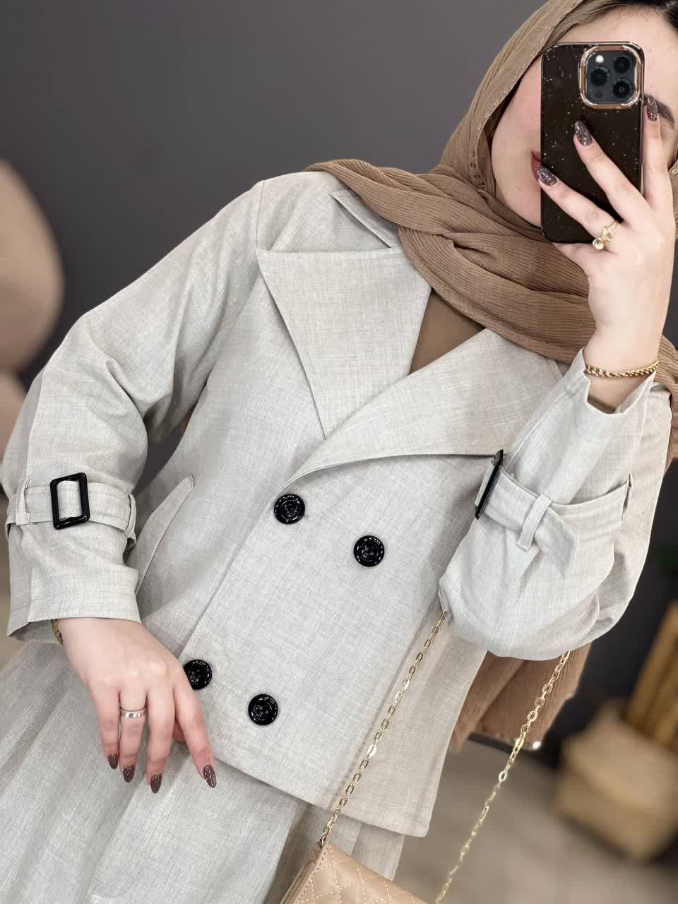 1230- کت و دامن گلسا