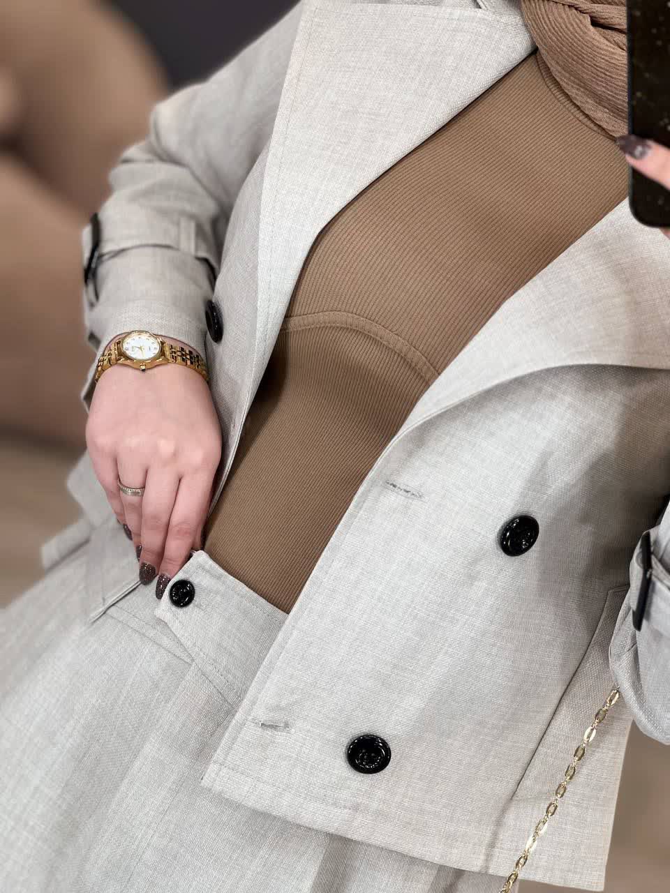 1230- کت و دامن گلسا