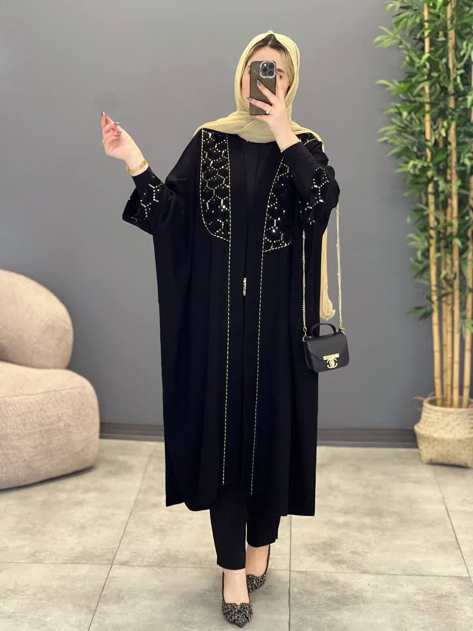 1231-عبای مزونی الیکا