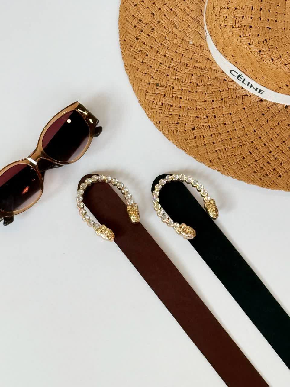 1238-کمربند فول نگین