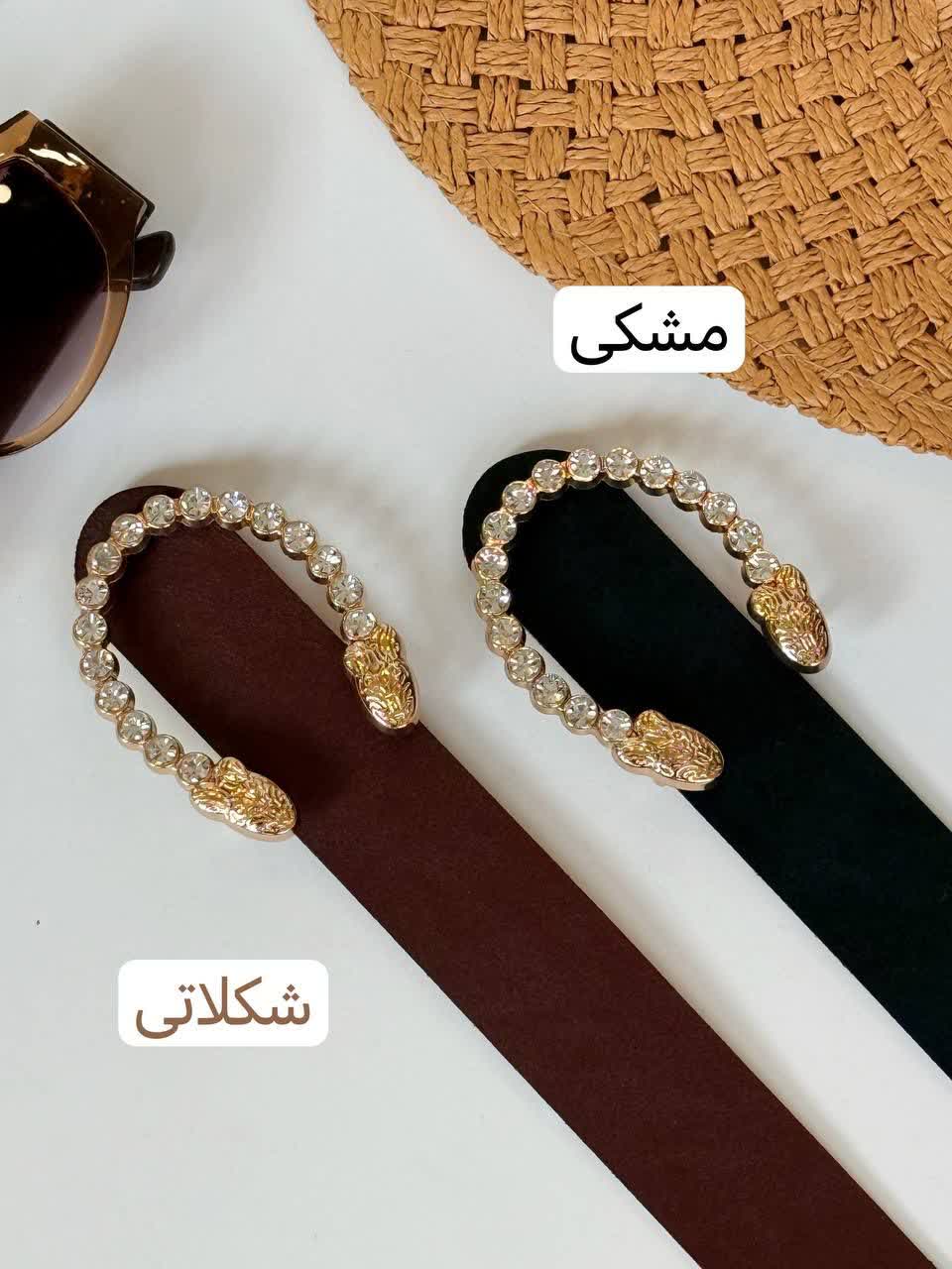 1238-کمربند فول نگین