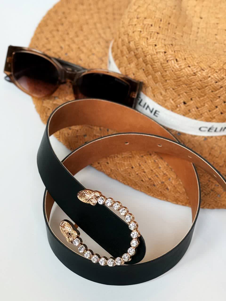 1238-کمربند فول نگین