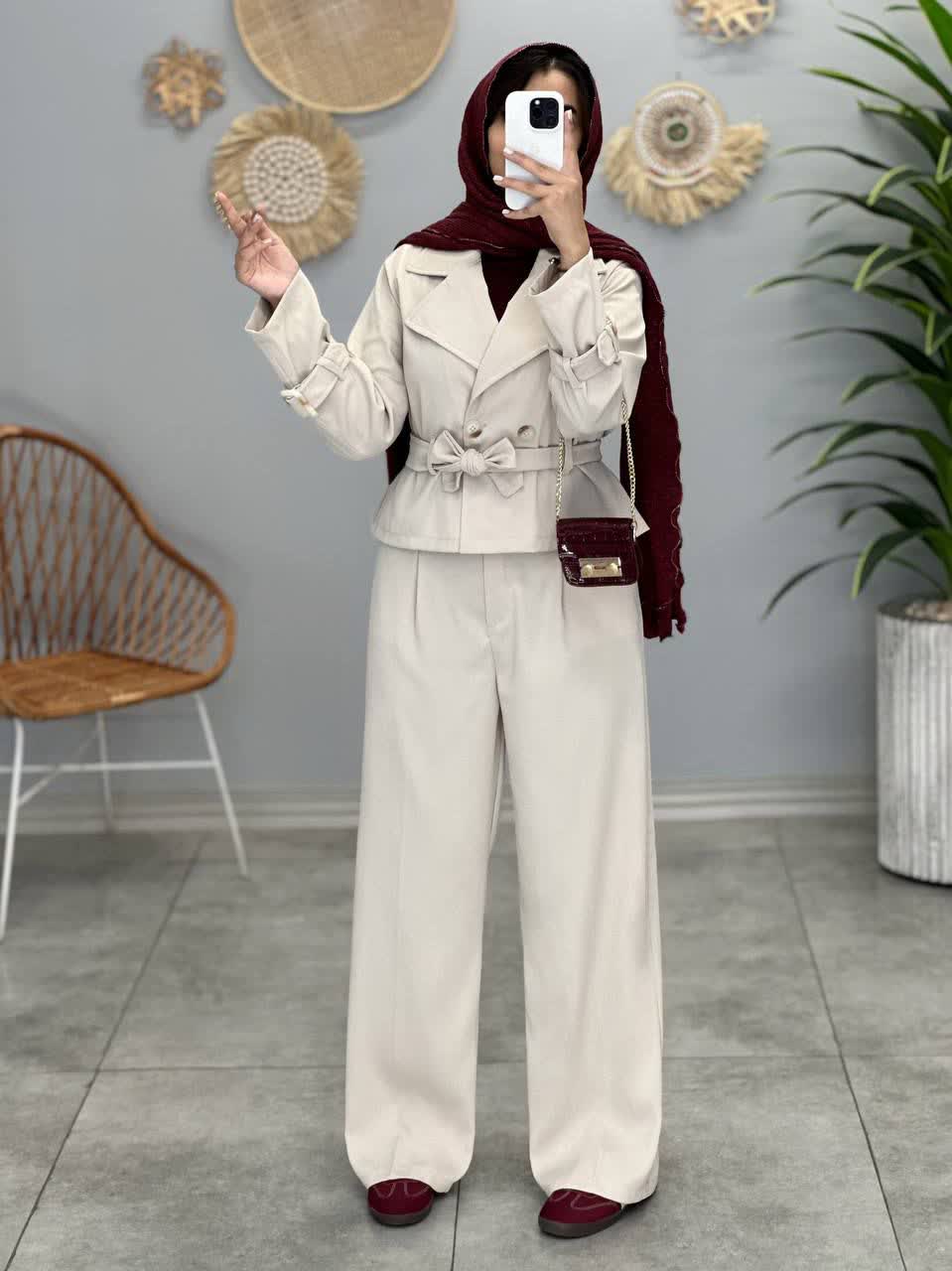 1229- ست کت و شلوار تیارا