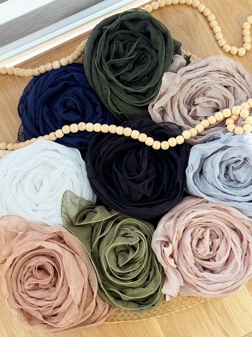 1244- شال مجلسی دور دالبری