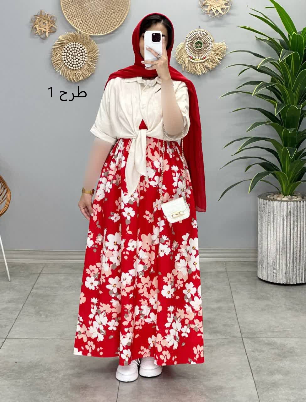 1242- پیراهن سامر ماکسی